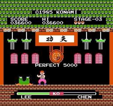 ニンテンドークラシックミニファミリーコンピュータ　イー・アル・カンフー　レトロゲーム