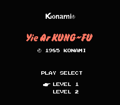 ニンテンドークラシックミニファミリーコンピュータ　イー・アル・カンフー　レトロゲーム