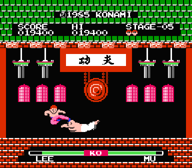 ニンテンドークラシックミニファミリーコンピュータ　イー・アル・カンフー　レトロゲーム