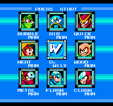 ゲーム年代史　ロックマン２　レトロゲーム