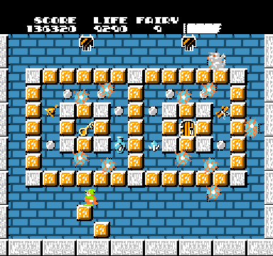 ニンテンドークラシックミニファミリーコンピュータ　ゲーム年代史　ソロモンの鍵