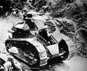 画像出典：http://royallibrary.sakura.ne.jp/ww2/heiki/renault_ft17.html