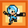 【オフラインゲーム】レトロな雰囲気で突き進むロックマン風ピコピコ横スクロールアクション!「GameStart 2015」の画像