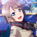 特待生勧誘にURクリスマスver曜ちゃん登場!スクフェスにてAquasのメンバーがコートを羽織った冬の制服姿で新登場!の画像