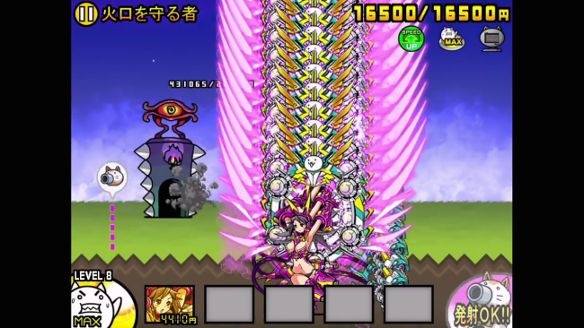 スマホゲーム　にゃんこ大戦争