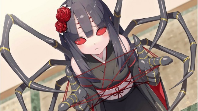 モンスター　娘　日常　一つ目　モノ娘　蜘蛛女