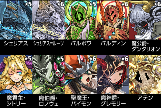 後半　的中確率「超絶×5UP&Lv最大」対象フェス限定モンスター2