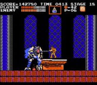 ニンテンドークラシックミニファミリーコンピュータ　悪魔城ドラキュラ撲　レトロゲーム