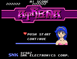 アテナ(ATHENA)　ゲーム年代史　ビキニアーマー