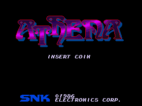 アテナ(ATHENA)　ゲーム年代史　ビキニアーマー