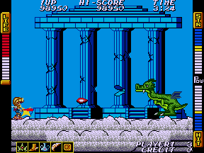 アテナ(ATHENA)　ゲーム年代史　ビキニアーマー