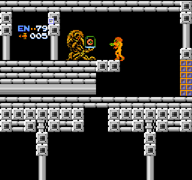 ニンテンドークラシックミニ ファミリーコンピュータ　メトロイド　レトロゲーム