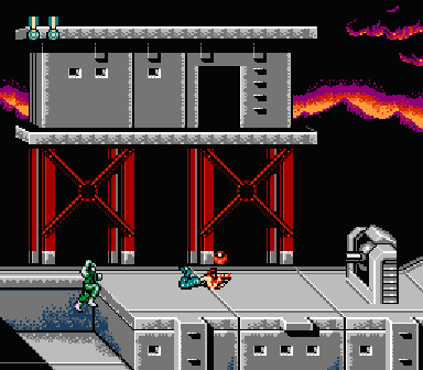 ニンテンドークラシックミニ ファミリーコンピュータ　SUPER魂斗羅　レトロゲーム