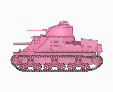 ガルパン　ウサギさんチーム　履修！戦車道！