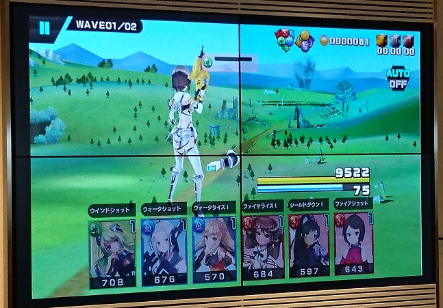 ラグナストライクエンジェル 試遊会 巨大化ヒロイン