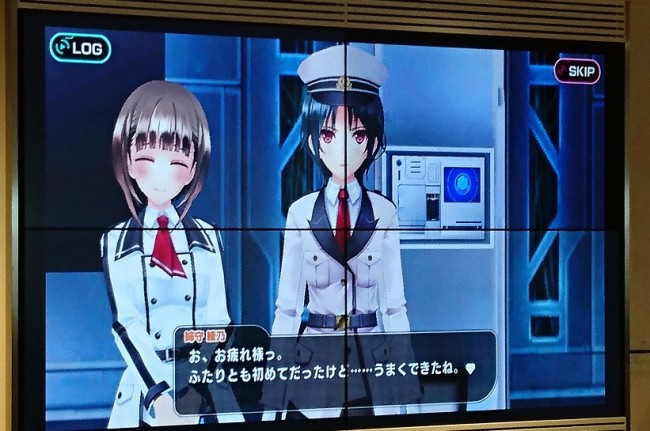 ラグナストライクエンジェル 試遊会 巨大化ヒロイン