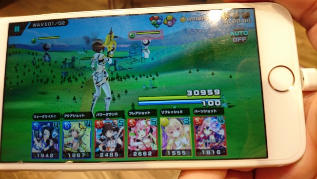 ラグナストライクエンジェル 試遊会 巨大化ヒロイン