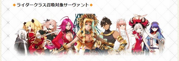 ライダークラスの福袋