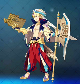 Fate/GrandOrder　ギルガメッシュ（キャスター）　キャラ紹介
