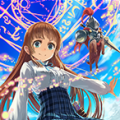 【シャドウバース】 プリンセスマナリア・アン:2回攻撃可能状態のマナリアドラコ・グレアを召喚の画像