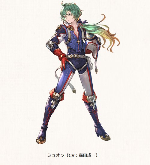 グラブルｰファンタジー　SR「ミュオン」