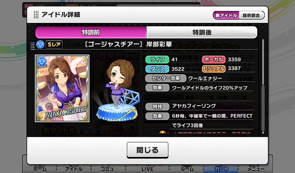 SR［ゴージャスチアー］岸部彩華