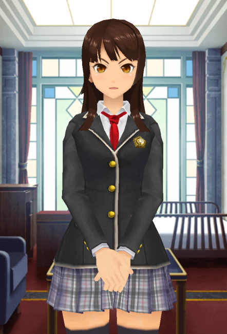 スクスト　美山椿芽　五稜館学園案内