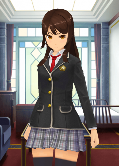 スクスト 美山椿芽 五稜館学園案内