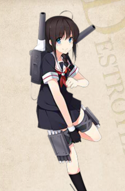 艦これ　　魂の還る海　時雨