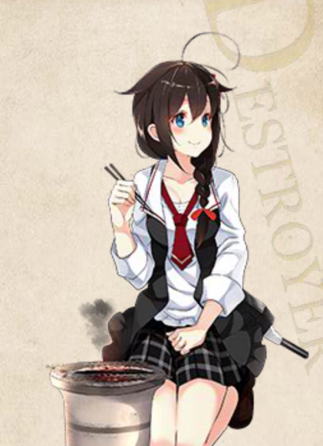 艦これ　　魂の還る海　時雨