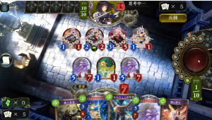 スマホゲーム　シャドバ　コントロール