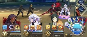 FGOマーリン性能と孔明との比較