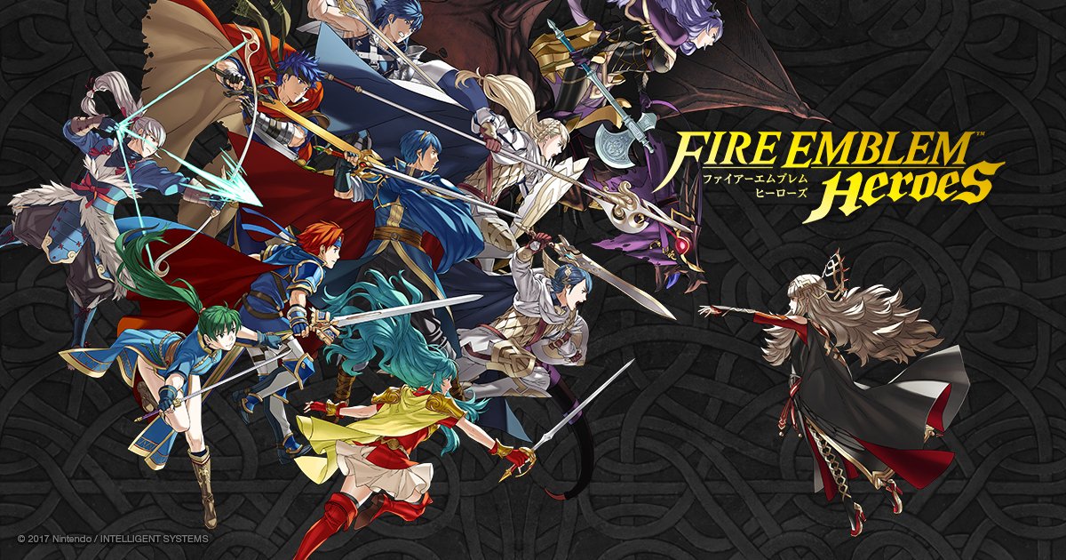 ファイアーエムブレム ヒーローズ（FEH） メインビジュアル