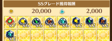 協力バトルの報酬