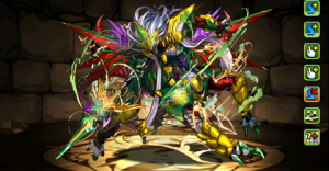 起源神・オーディン=ドラゴン・光槍型
