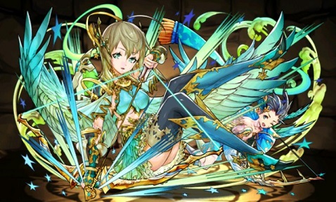 【パズドラ】メリディオナリスパーティ極限の闘技場1高速周回編成!の画像