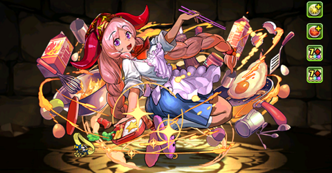 【パズドラ】学園ハトホル使ってみた!!パーティ紹介も!!【新学期ガチャ】の画像