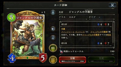 【ジャングルの守護者】