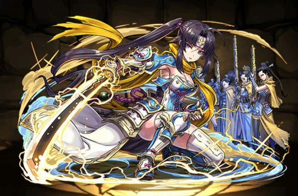 【パズドラ】新戦国神・立花ぎん千代!光多色リーダー、ラードラ超えなるか?の画像