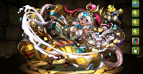 【パズドラ】ランキングダンジョンで活躍中!!3種類の聖命神・ハトホルの比較【ランキングダンジョン】の画像