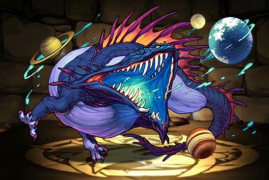 【パズドラ】3人協力ダンジョンで入手できるキャラ、アザトース!最大攻撃倍率なんと100倍オーバー!の画像