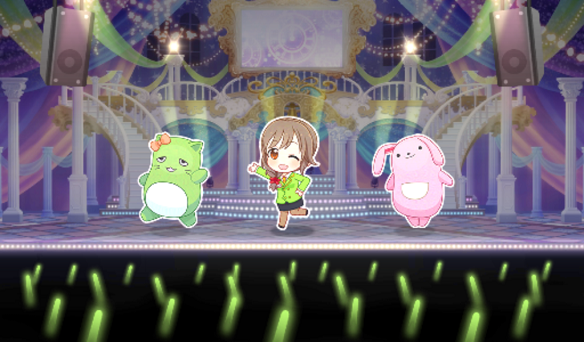 MV：ぴにゃこら太・うさぎのぬいぐるみと踊るちひろさん