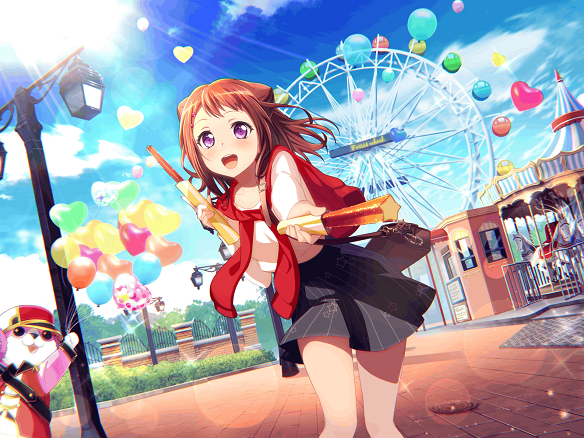 ［みんなで遊園地！］戸山香澄：特訓前