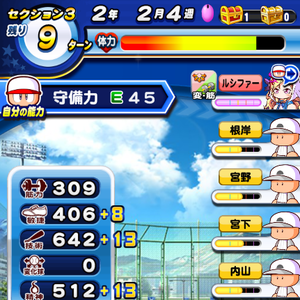 野手ではずっと青の船友イベント！