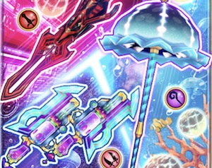 【白猫】絶海の侵略者 混沌インフィニティXの武器を紹介してみました!全て優秀な武器で思わず感動した。の画像