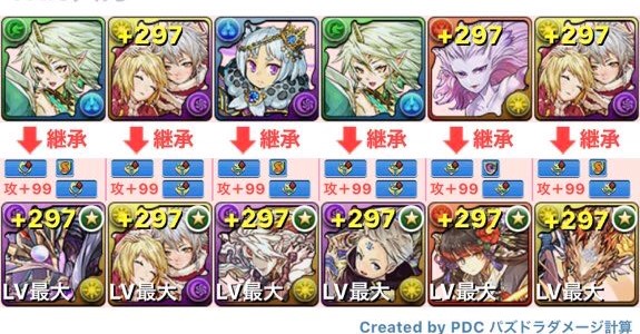 【パズドラ】光へラドラ×ツクヨミ=ドラゴンが闘技場最強!!!の画像