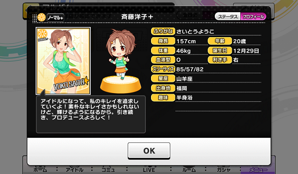 斉藤洋子プロフィール
