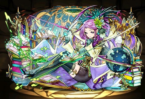 【パズドラ】最大倍率196倍!耐久性能もついた図書カーリーパーティ考察!の画像