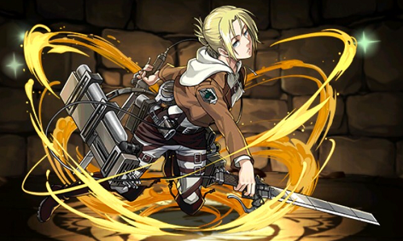 【パズドラ】進撃コラボにアニ＆ライナー参戦！サブでもリーダーでも活躍の性能をチェック！の画像