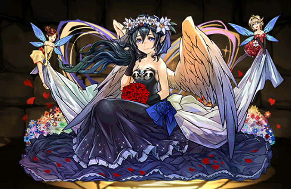 【パズドラ】花嫁ペルセポネが可愛い!属性吸収無効とチーム回復強化でピンポイント需要か?!の画像